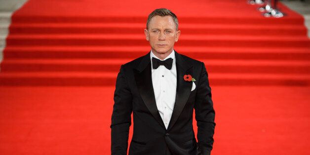 Daniel Craig attending the World Premiere of Spectre, held at the Royal Albert Hall in London. PRESS ASSOCIATION Photo. Picture date: Monday October 26, 2015. See PA Story: SHOWBIZ Bond. Photo credit should read: Matt Crossick/PA Wire