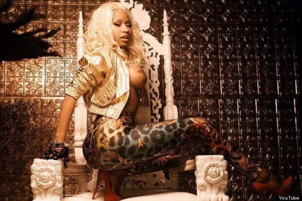 Oh Dear! Nicki Minaj In Boobs Out Shocker