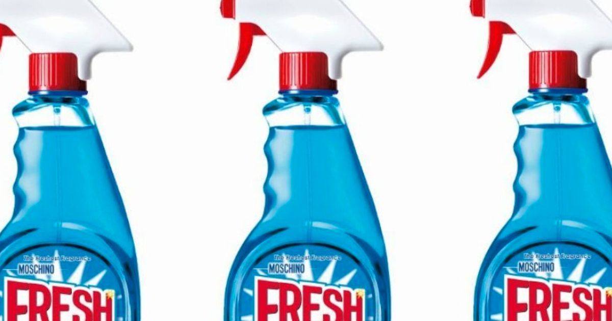 Moschino perfume discount bottle cleaner