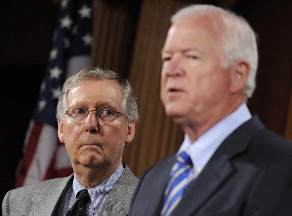 Sens. Mitch McConnell (R-Ky.) and Saxby Chambliss (R-Ga.)