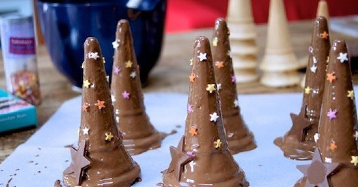 Halloween Recipe: Chocolate Witch Hats | HuffPost UK Parents