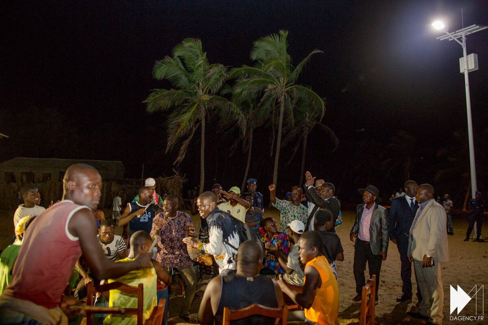 Akon Lighting Africa in Benin