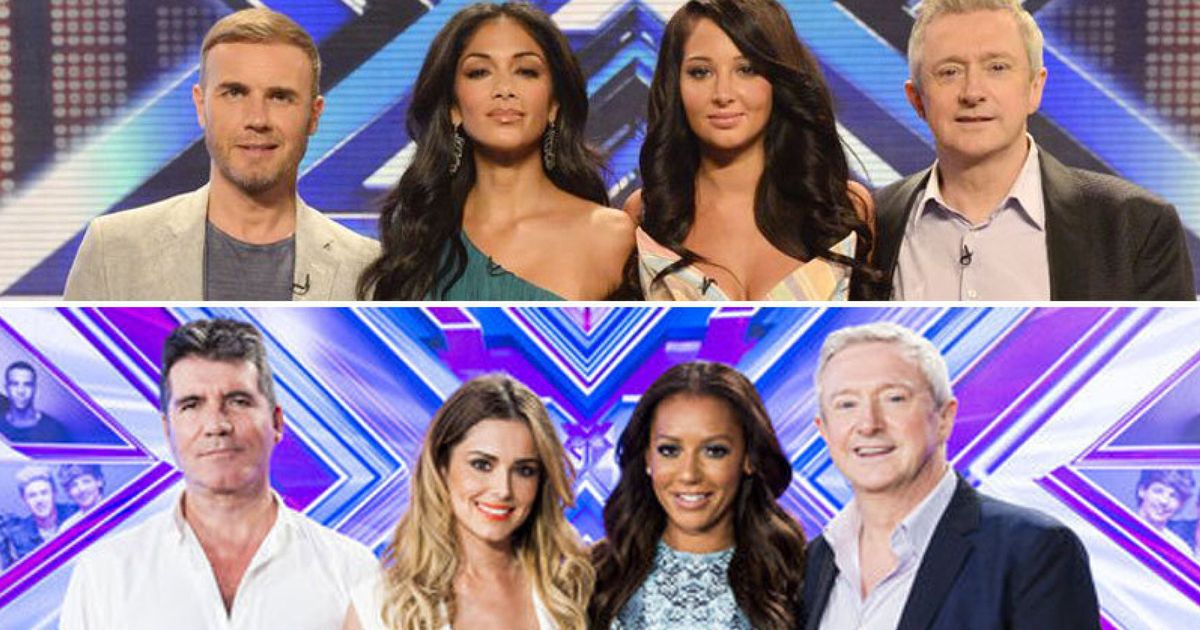 'X Factor' Judges Through The Years - How Many Do You Remember ...