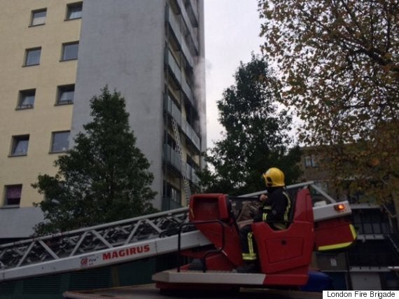 London Fire Brigade Rescues 50 After Adair Tower, Kensington Blaze ...