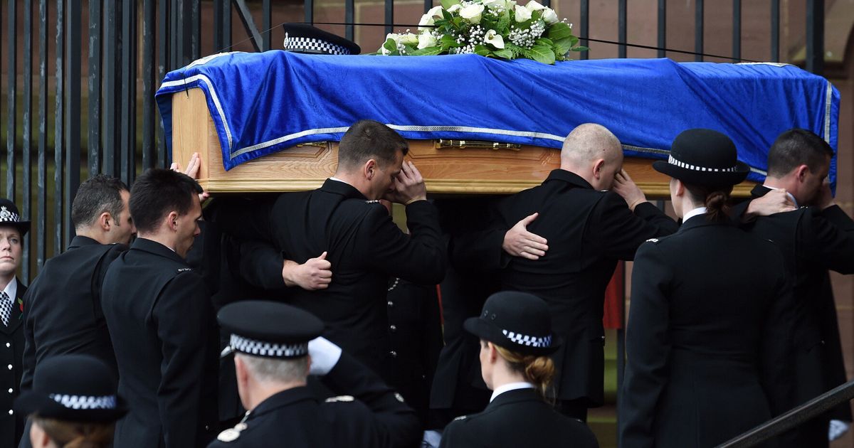 Pc Dave Phillips: Hundreds Pay Respects At Liverpool Funeral For ...