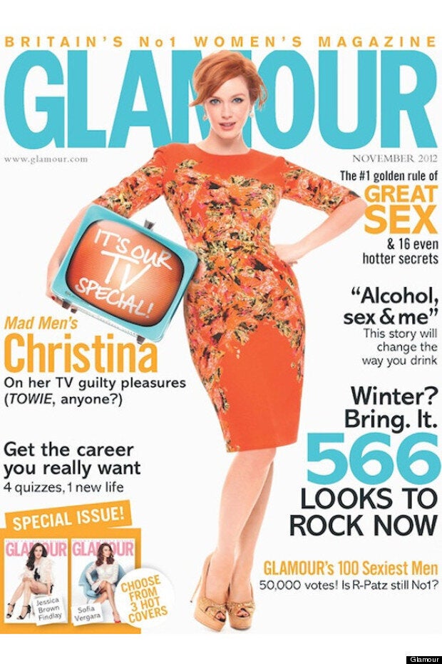 Christina Hendricks Stars In Glamour Magazine's TV Special