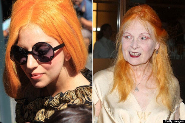 Lady Gaga Dyes Her Hair A Shade Of Vivienne Westwood Orange
