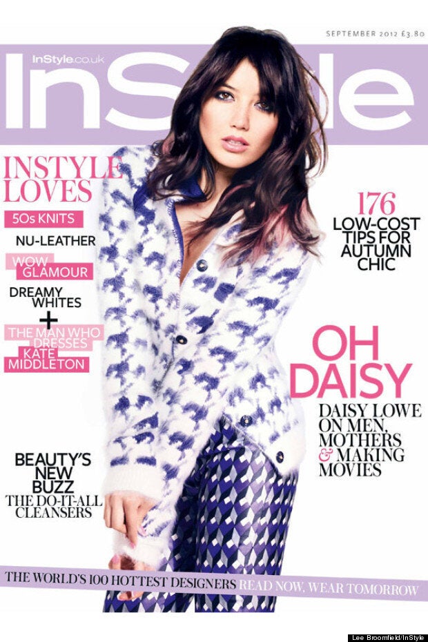Daisy Lowe Talks Posing For Playboy With InStyle, Wears A Fluffy Cardi On September Cover