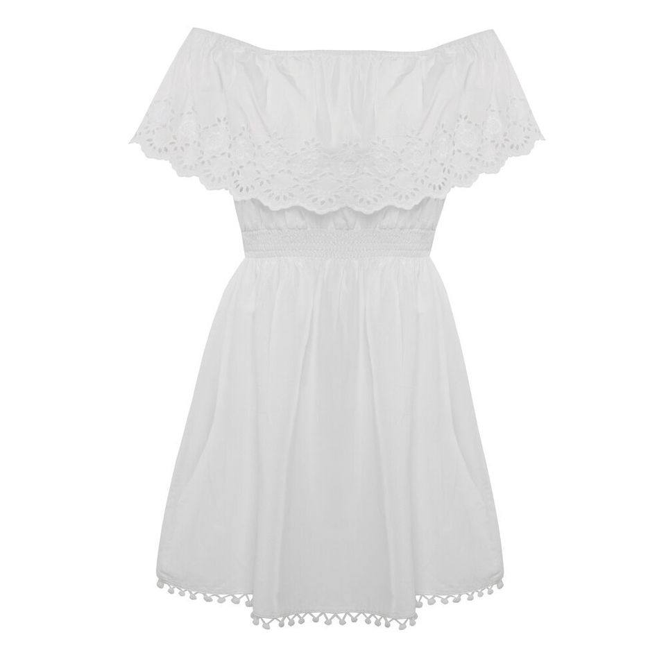 Broidery gypsy dress, £13