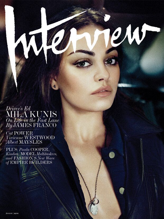 Mila Kunis Strikes A Sultry Pose For Interview Magazine | HuffPost UK Style