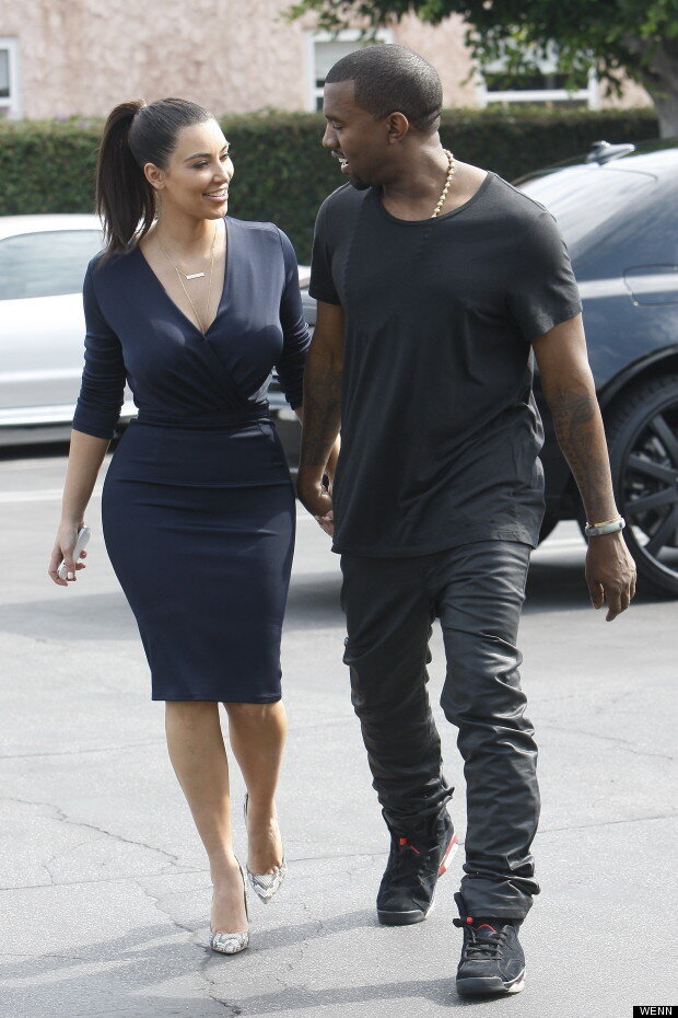 Kim Kardashian Wrap Dresses