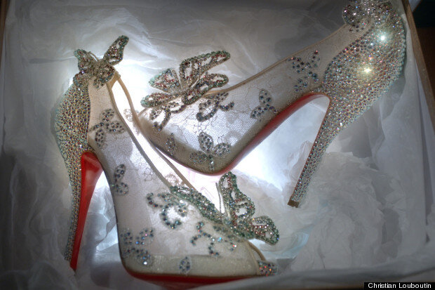 Louboutin's Real Life Cinderella Shoes 