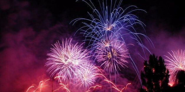 Colored Fireworks