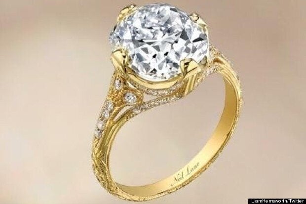 Neil Lane Miley Cyrus Wedding Band Miley Cyrus Wedding Ring