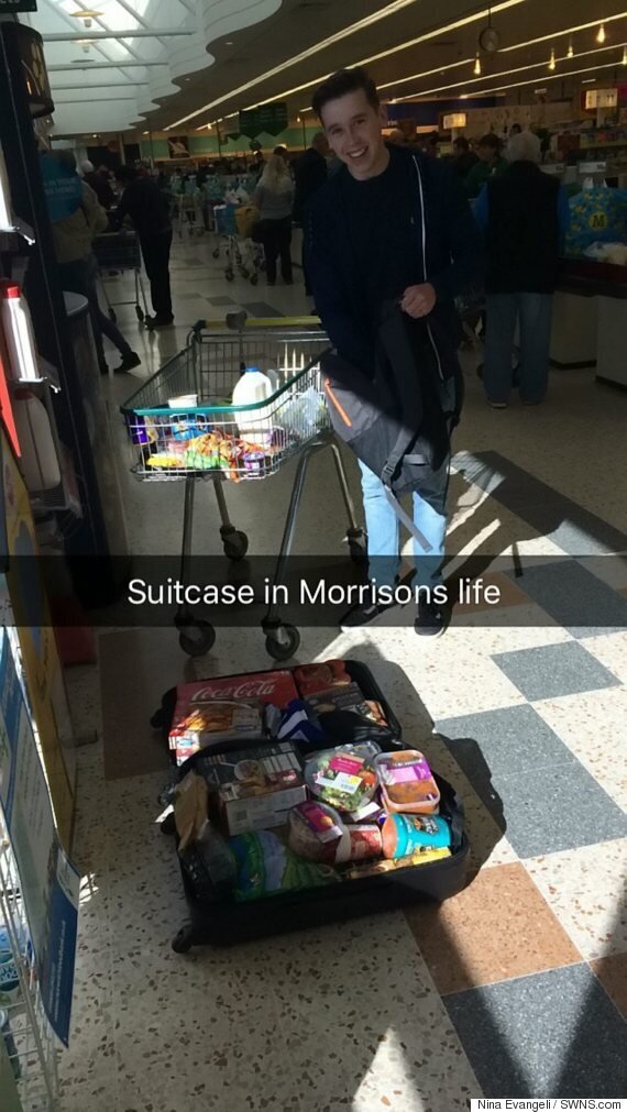 morrisons supermarket suitcases