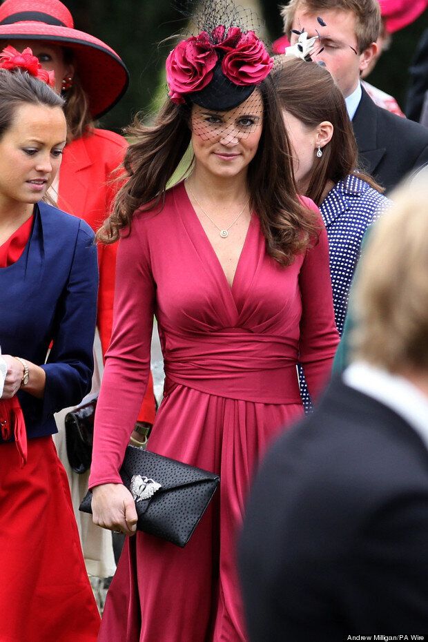 Pippa Middleton: Radiant In Red At Friend's Wedding | HuffPost UK