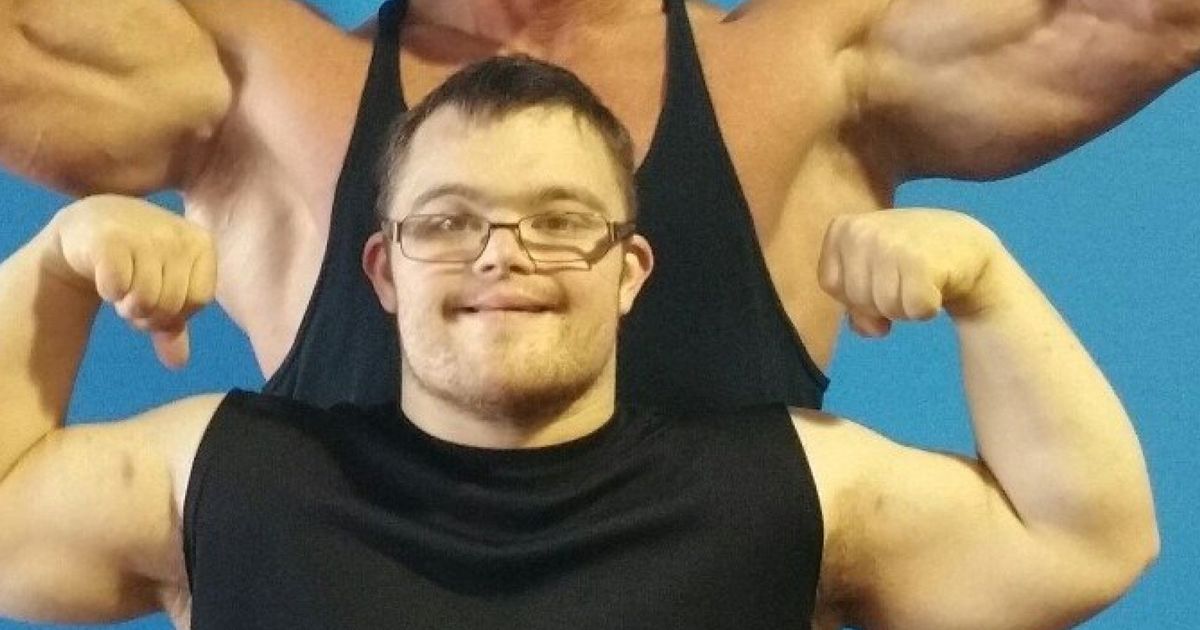 Man With Downs Syndrome Achieves Dream Of Becoming A Bodybuilder It