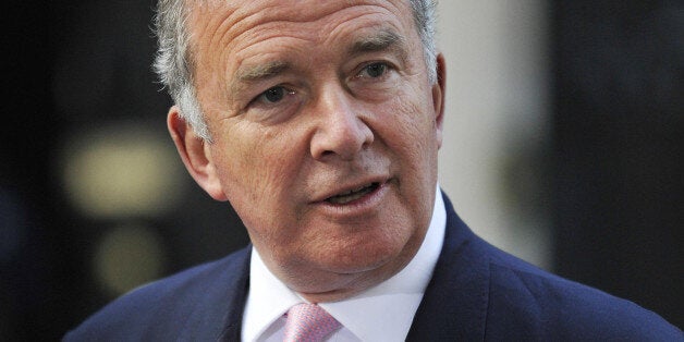 Security Minister Admiral Lord West, a former head of the Royal Navy, speaks to the press outside 10 Downing Street, London following an 85-minute emergency cabinet meeting regarding the volcanic ash cloud, and talks about possible plans for the Royal Navy to help out.