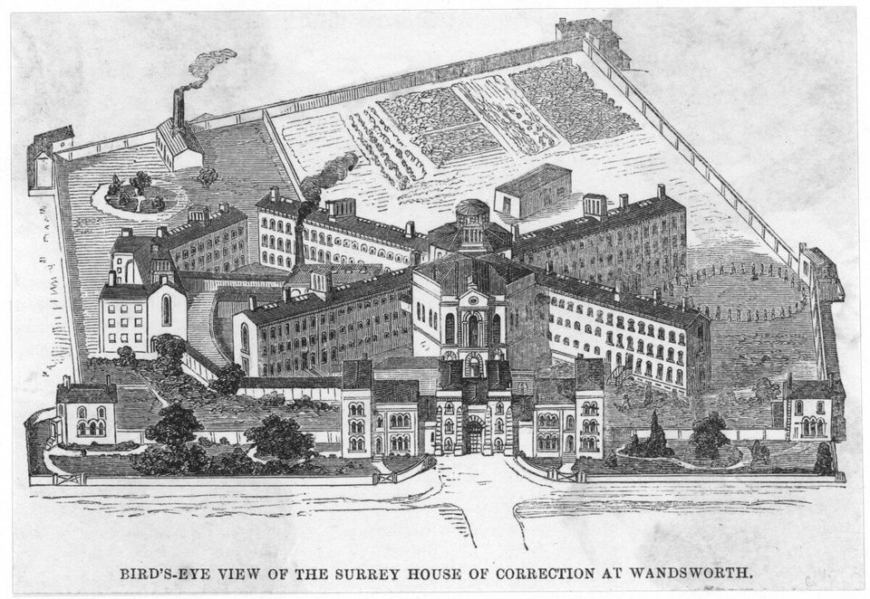 Wandsworth Prison, 1860.