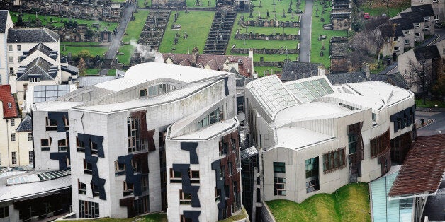 The Scottish Parliament in Edinburgh