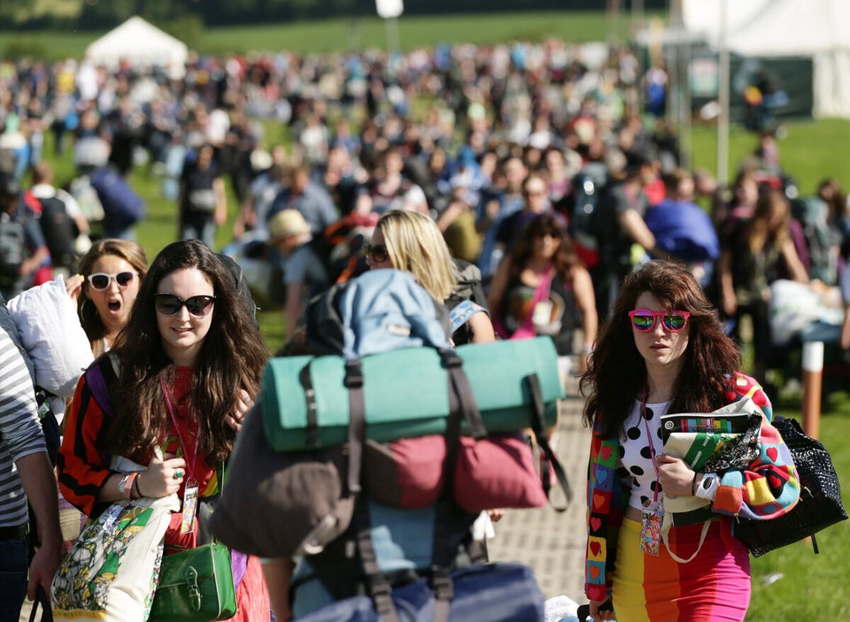 Glastonbury Festival 2015 - Preparations