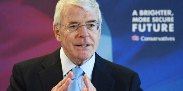 File photo dated 21/4/2015 of Sir John Major who has said that successful businesses and wealthy individuals should make a bigger contribution to ending "shocking" levels of poverty and inequality in Britain.