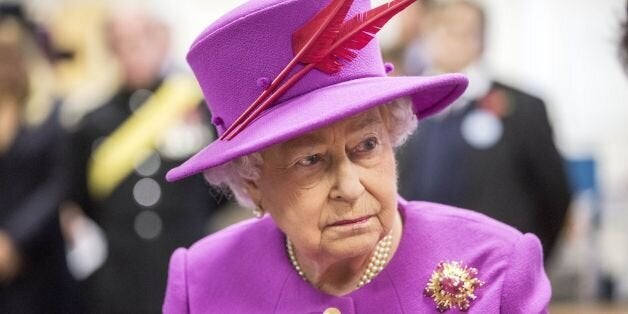 Queen Elizabeth II visits the joint casualty and compassionate centre at Imjin Barracks, Gloucestershire.