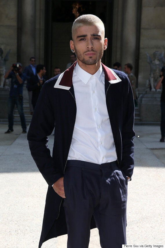 Zayn Malik Attends Men's Fashion Shows in Paris