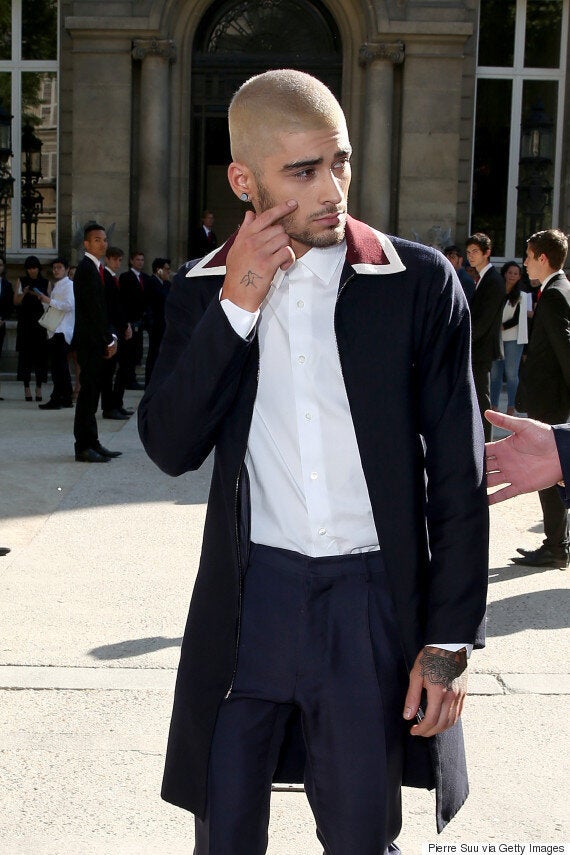 Zayn Malik Is an Unexpected Front Row Fixture at the Men's Shows in Paris -  Fashionista