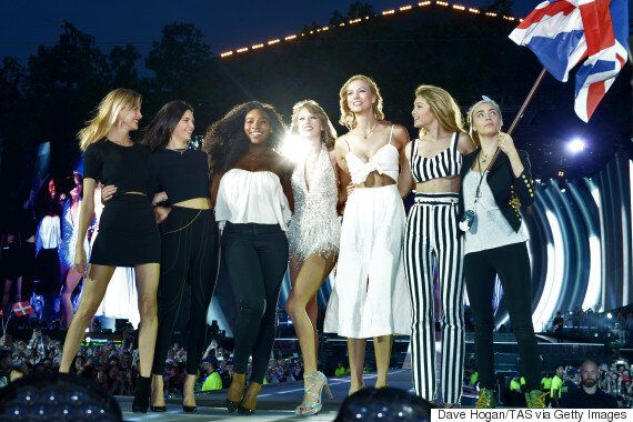 Taylor Swifts Hyde Park Gig Saw Friends Including Kendall