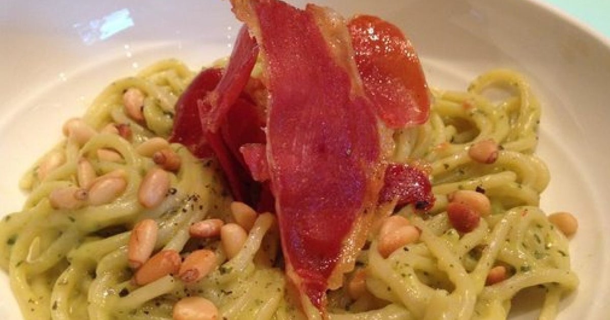 Avocado and Lemon Pesto Spaghetti With Parma Ham HuffPost UK Life