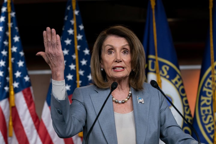Speaker Nancy Pelosi (D-Calif.) is trying to tamp down calls to launch an impeachment inquiry into President Donald Trump wit