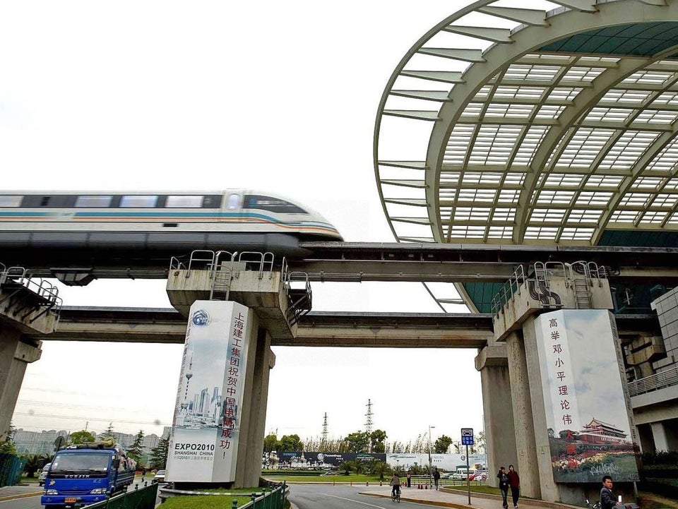 Shanghai Maglev Train, China