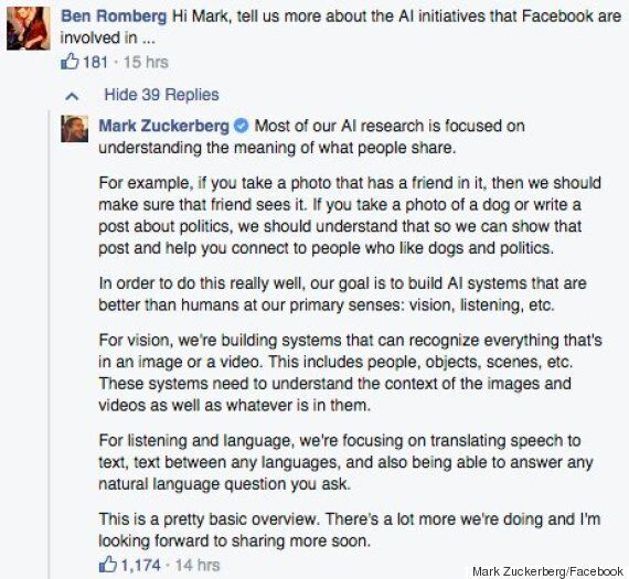 Mark Zuckerberg And Stephen Hawking Facebook Q&A Explores Humans Living