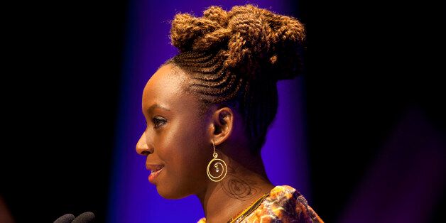 Writer Chimamanda Ngozi Adichie attends the Hay Festival on June 9, 2012 in Hay-on-Wye, Wales. (Photo by David Levenson/Getty Images)