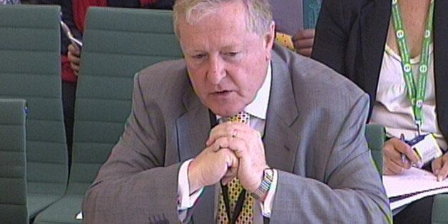 Former Metropolitan Police Commissioner Lord Ian Blair gives evidence to a Commons Home Affairs Committee in Westminster, London.