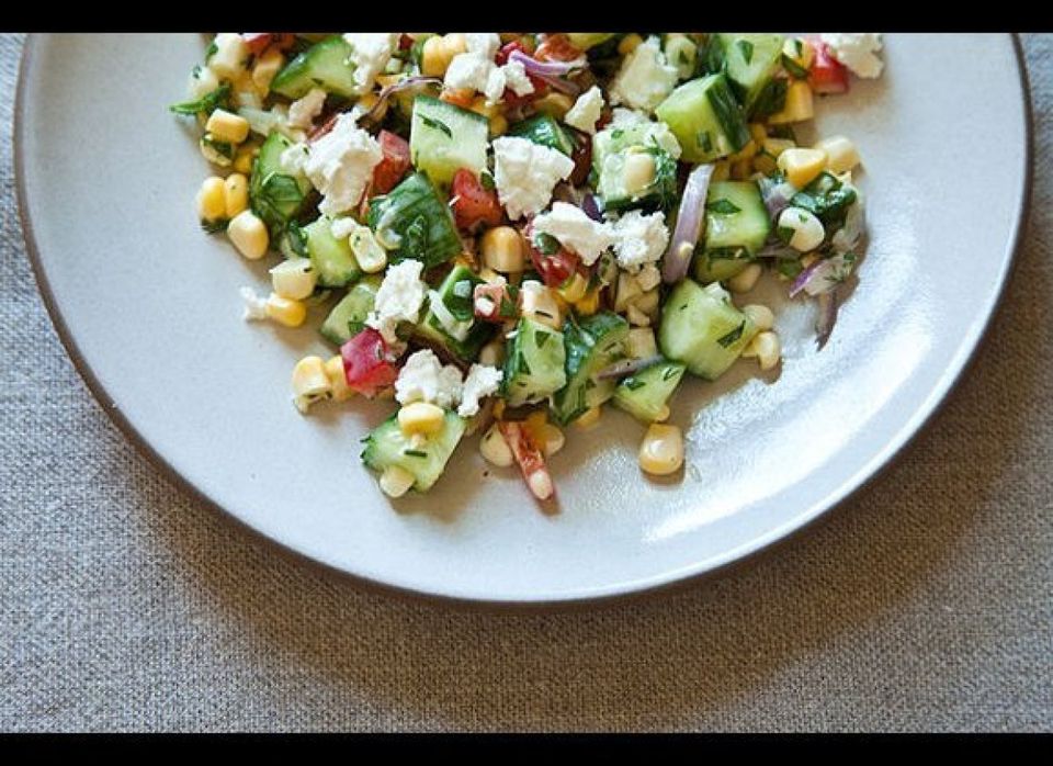 Dilled, Crunchy Sweet-Corn Salad With Buttermilk Dressing