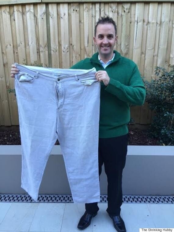 Eight stone later super slimmer Andrew has ditched the 4XL shirts and is  loving life