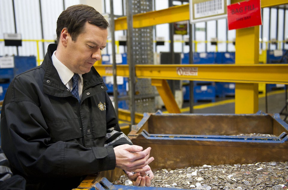 Chancellor George Osborne Visits Business Affected By The Budget