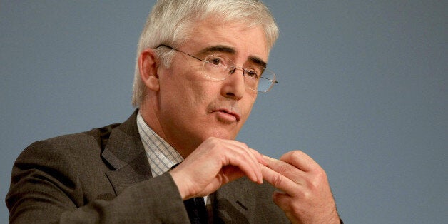 Lord Freud, Parliamentary Under Secretary of State at the Department for Work and Pensions addresses the Annual Conservative Party Conference at the International Convention Centre, Birmingham.