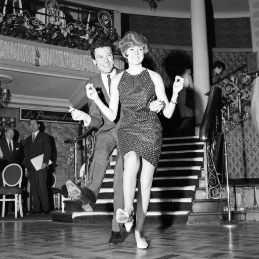 Cilla Black with Lionel Blair