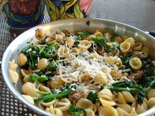 Orecchiette With Broccoli Rabe And Sausage