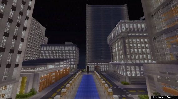 Tour the 'Minecraft' city that took 2 years to build