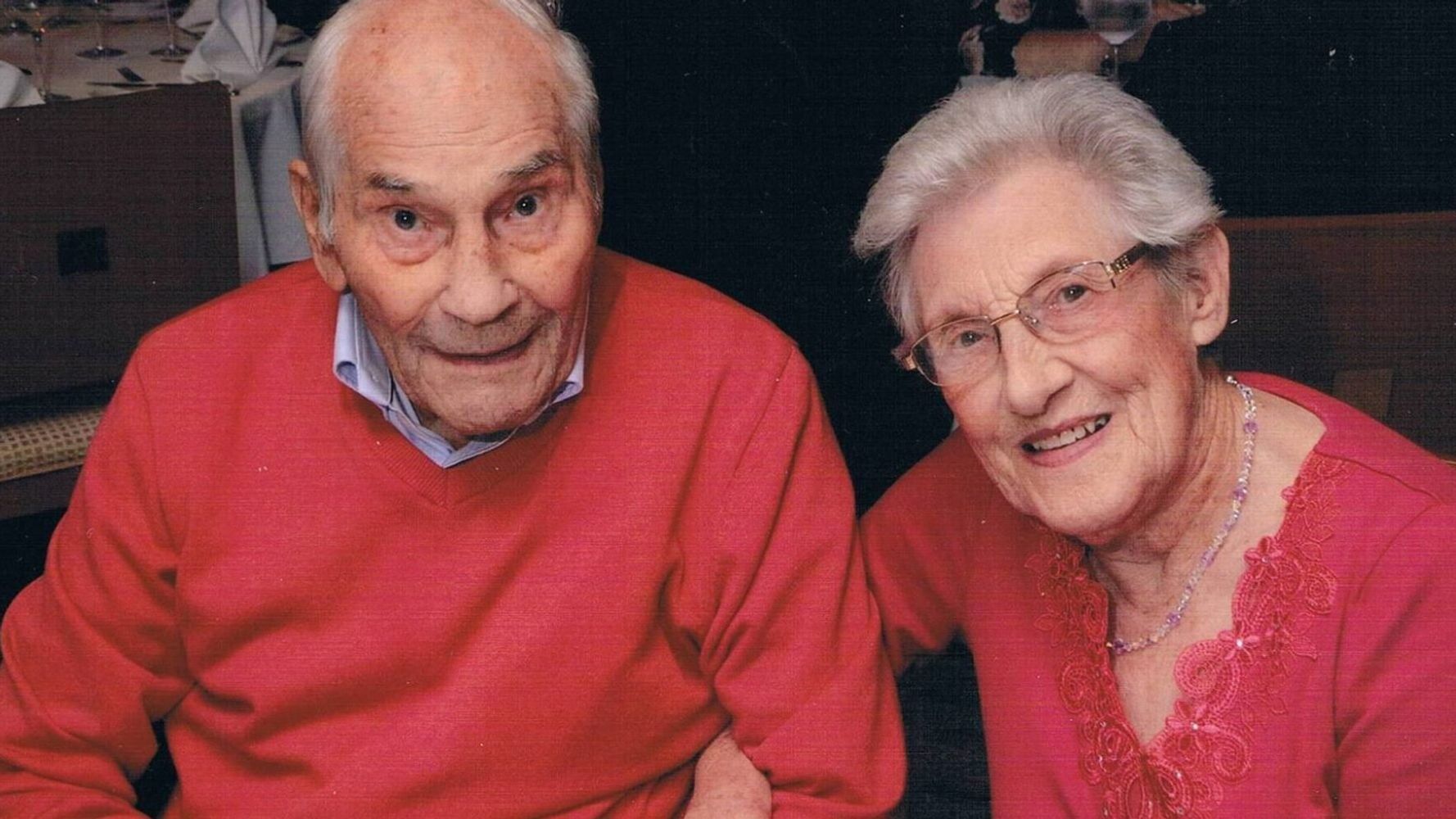 Sussex couple George Kirby and Doreen Luckie become the oldest in