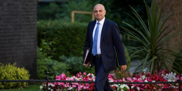 LONDON, ENGLAND - JUNE 30: Sajid Javid, Secretary of State for Business, Innovation and Skills, arrives at Downing Street on June 30, 2015 in London, England. Prime Minister David Cameron will chair a meeting of Government cabinet members this morning. (Photo by Rob Stothard/Getty Images)