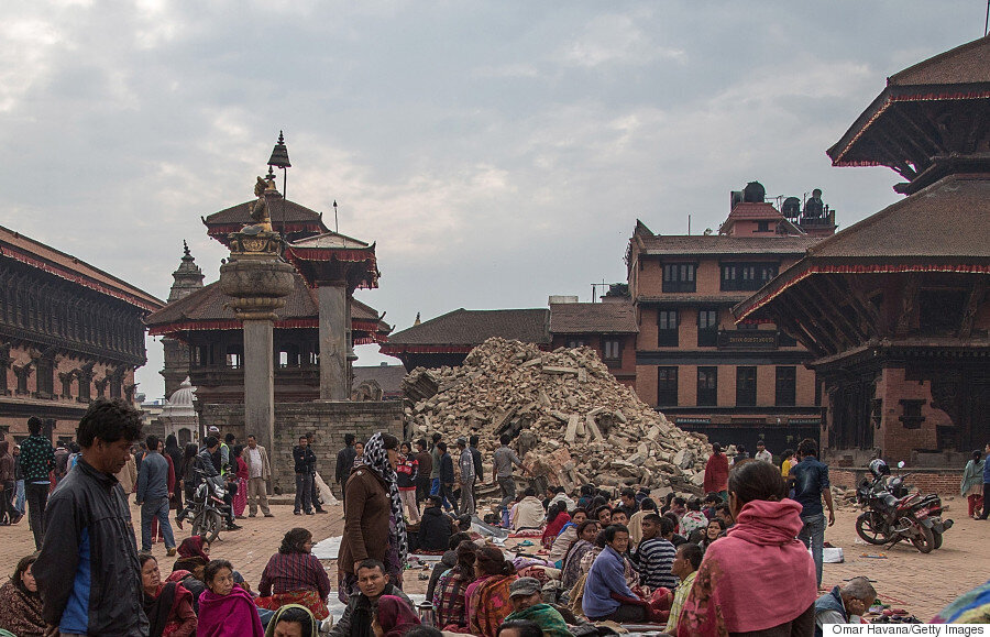 Nepal Earthquake Before And After Pictures Show Devastation Of 7.8 ...