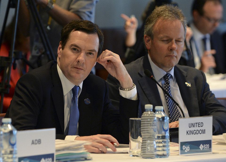 Osborne won't eliminate the deficit by 2015 