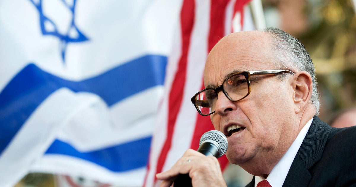 Rudolph Giuliani Joins Jewish Groups To Protest 'Death Of Klinghoffer