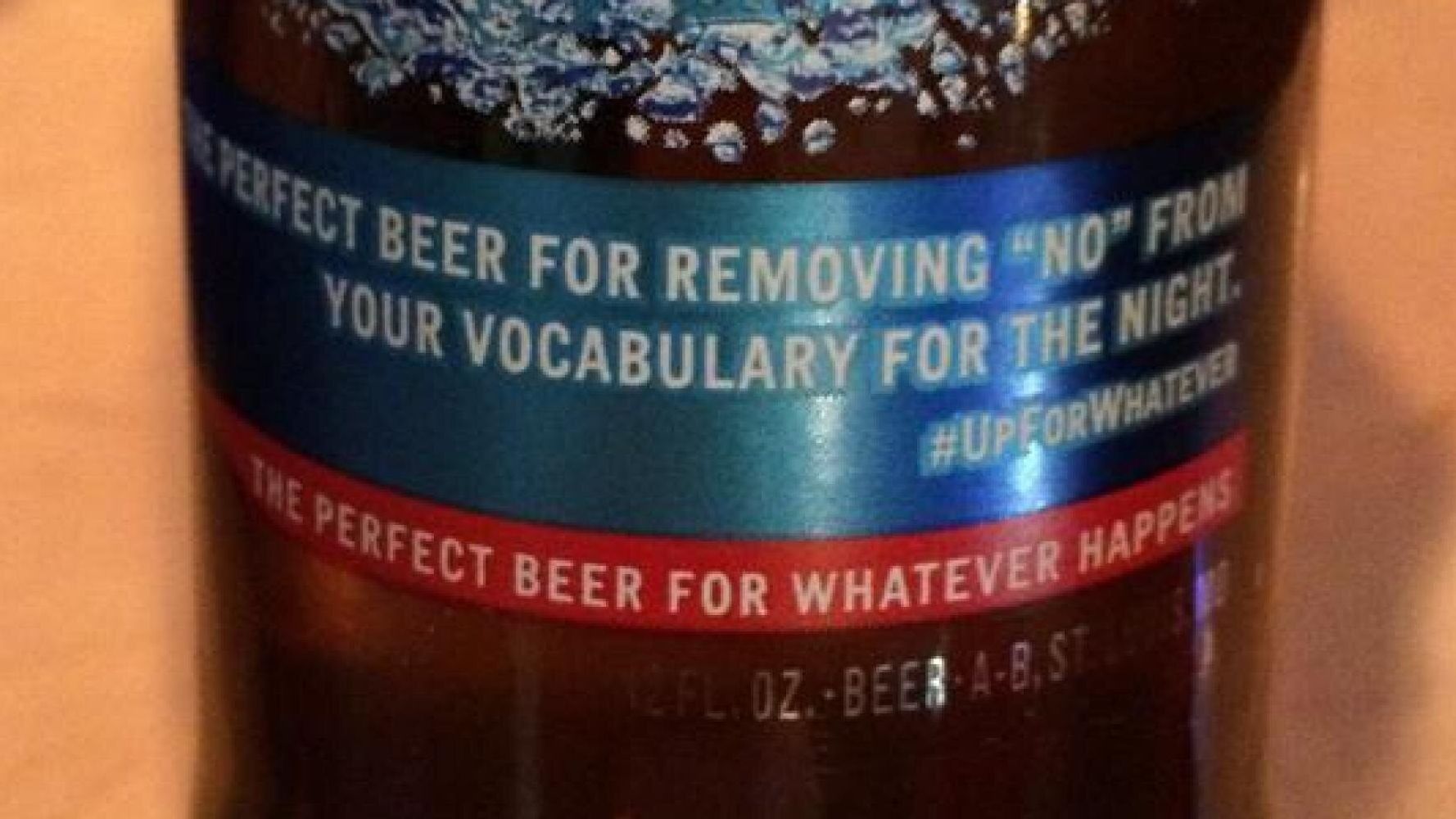 Budweiser 'Rape' Slogan On Bud Light Bottle Label Prompts Apology After