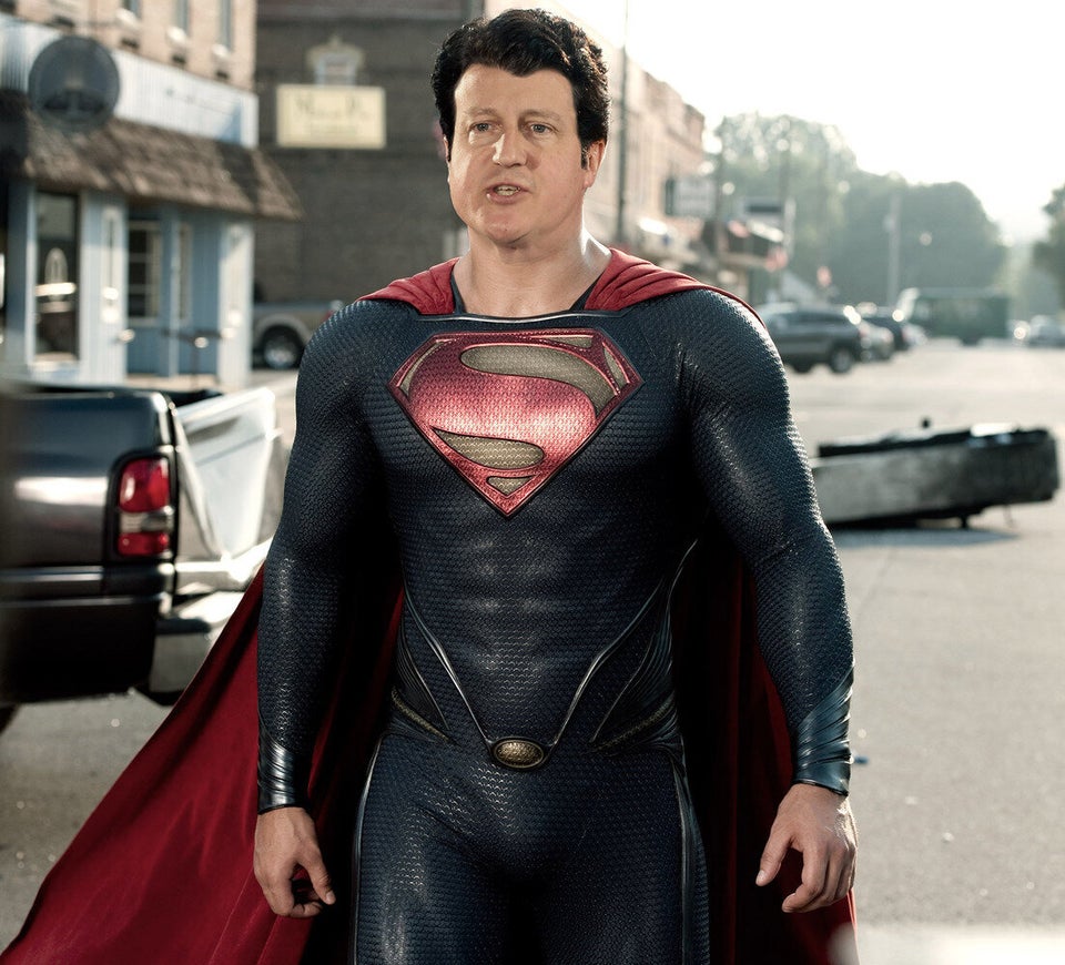 Is it a bird?... Is it a plane?... No, It's Super Dave! 